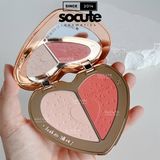  Bảng Má Hồng + Phấn Phủ Charlotte Tilbury Beauty Soulmates Face Palette 13G - Màu Pillow Talk Flawless Peach NOBOX 