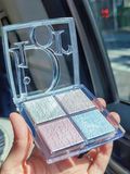  Phấn bắt sáng 4 ô Highlight Dior Backstage Glow Maximizer Palette - 002 Frosted Opal Glow 