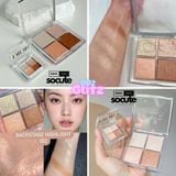  Chiết Mini - Phấn bắt sáng 4 ô Highlight Dior Backstage Glow Maximizer Palette - 001 Universal Glow/002 Frosted Opal Glow /003 Pearly Peach Glow /004 Rose Gold Glow 