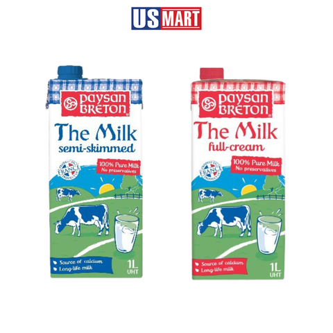  Sữa Tươi Paysan Breton Pháp 1L 
