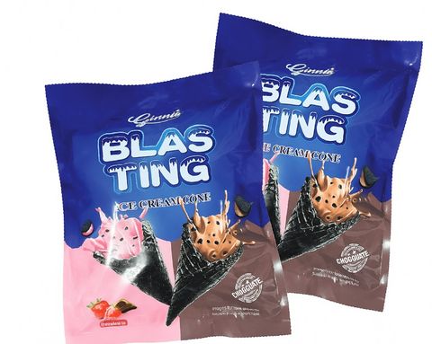  Bánh Kem Ốc Quế Vị Tổng Hợp Ginnie Blas Ting Ice Cream Cone 300g 