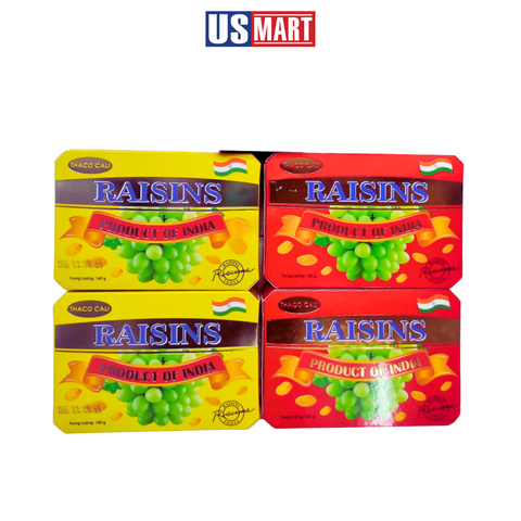  Nho Khô Raisins Thaco Cali Hình Chữ Nhật 140g 