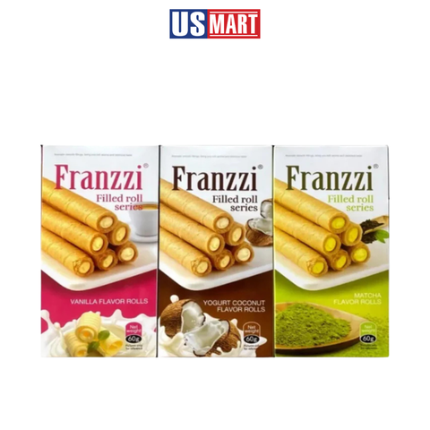  Bánh Cuộn Nhân Kem Franzzi 60g 