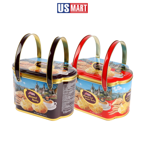  Bánh Quy Hạnh Nhân Mè A-Taste Silang 600g 