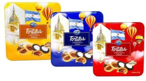  Bánh Quy Arcor Tortitas Assorted Biscuits 415g 