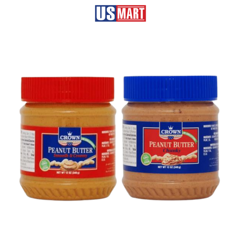  Bơ Đậu Phộng Crown Peanut Butter 340g 