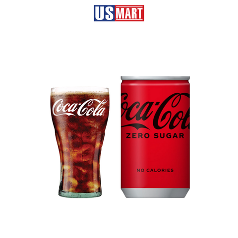  Nước Ngọt Coca Zero Sugar Lon Nhí 160ml 