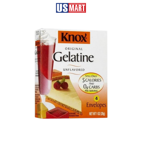  Bột Gelatine Knox Original 28g 