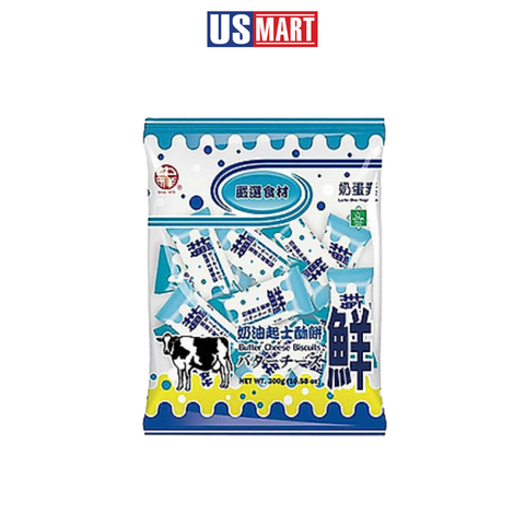  Bánh Quy Lạt Phô Mai Sữa Đài Loan 360g 
