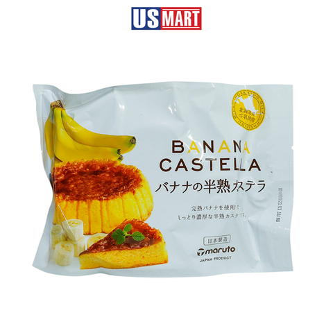  Bánh Bông Lan Vị Chuối Maruto Castella 165g 
