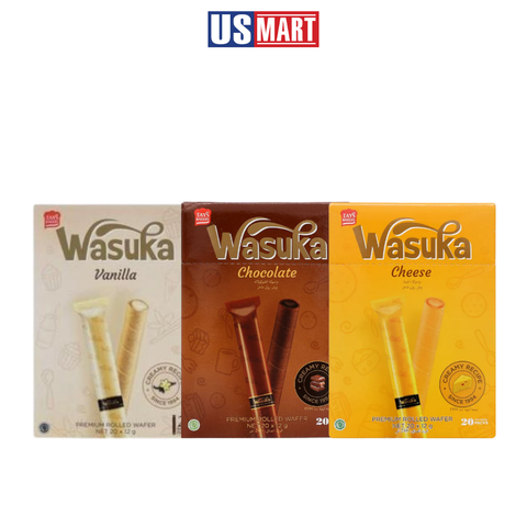  Bánh Ống Quế Wasuka 180g 