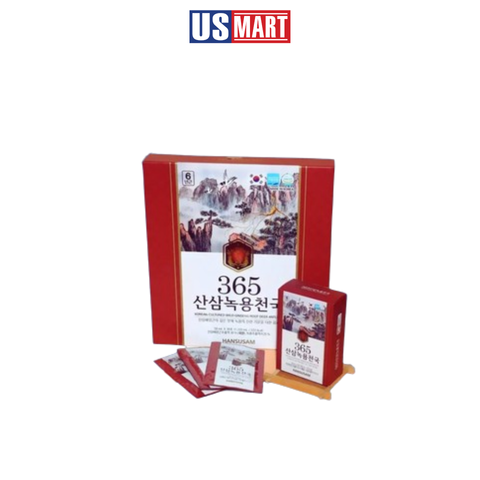  Nước Hồng Sâm Núi 365 Hansusam Hộp (50ml x 5 gói) 