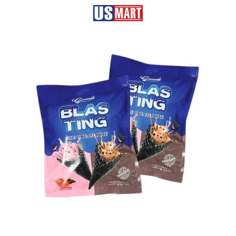  Bánh Kem Ốc Quế Vị Tổng Hợp Ginnie Blas Ting Ice Cream Cone 300g 
