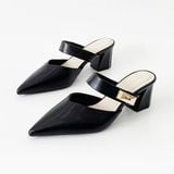  Dép sục nữ có quai mũi nhọn gót vuông 5cm MT337 