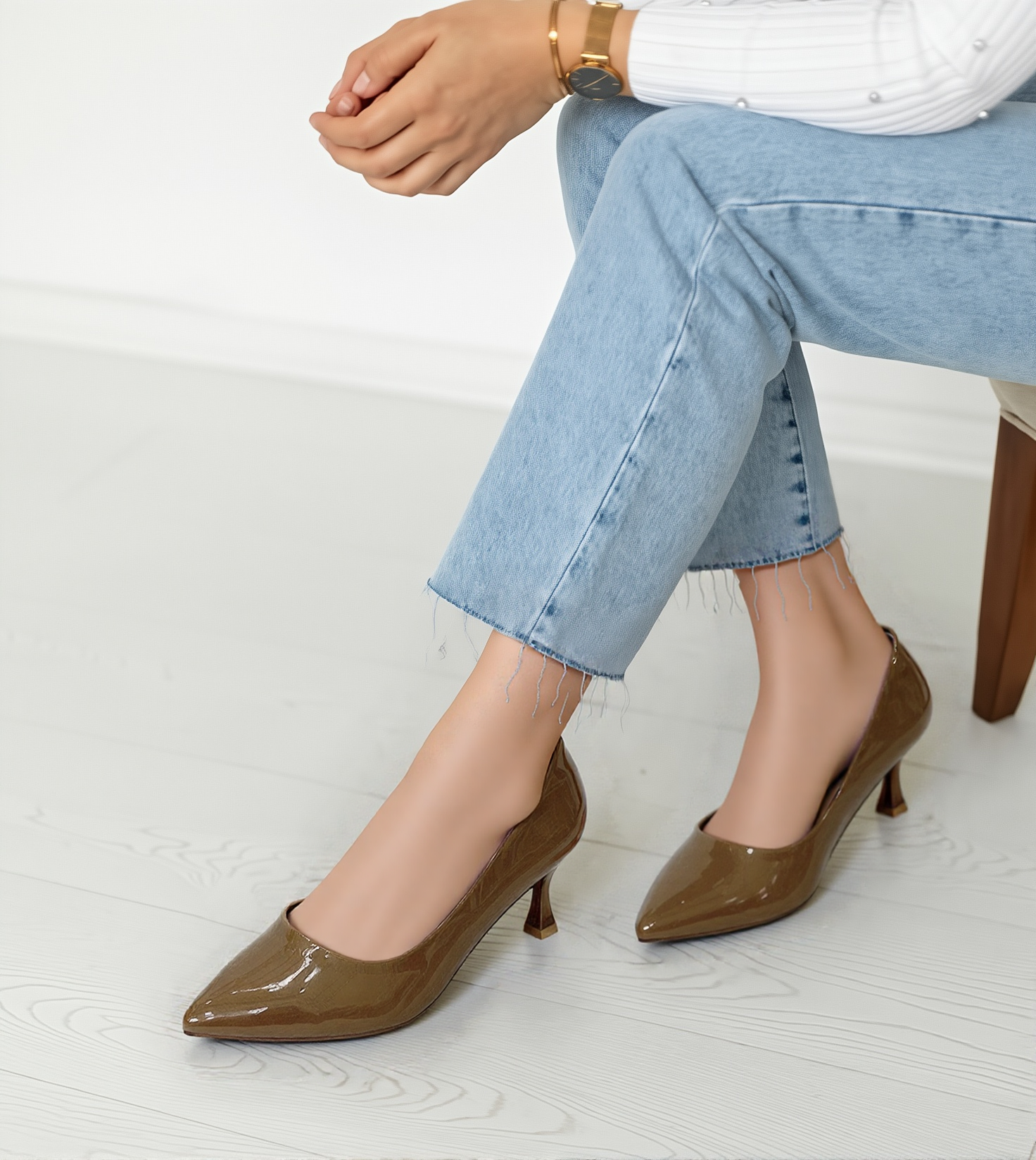  Giày VIP gót nhọn 5cm 321 