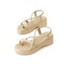  Giày sandal bánh mì xỏ ngón cao 5cm MT3293 