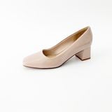  Giày công sở kháng nước mũi vuông gót trụ 5cm 567 