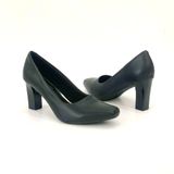  Giày VIP gót trụ 7cm mũi vuông 166 