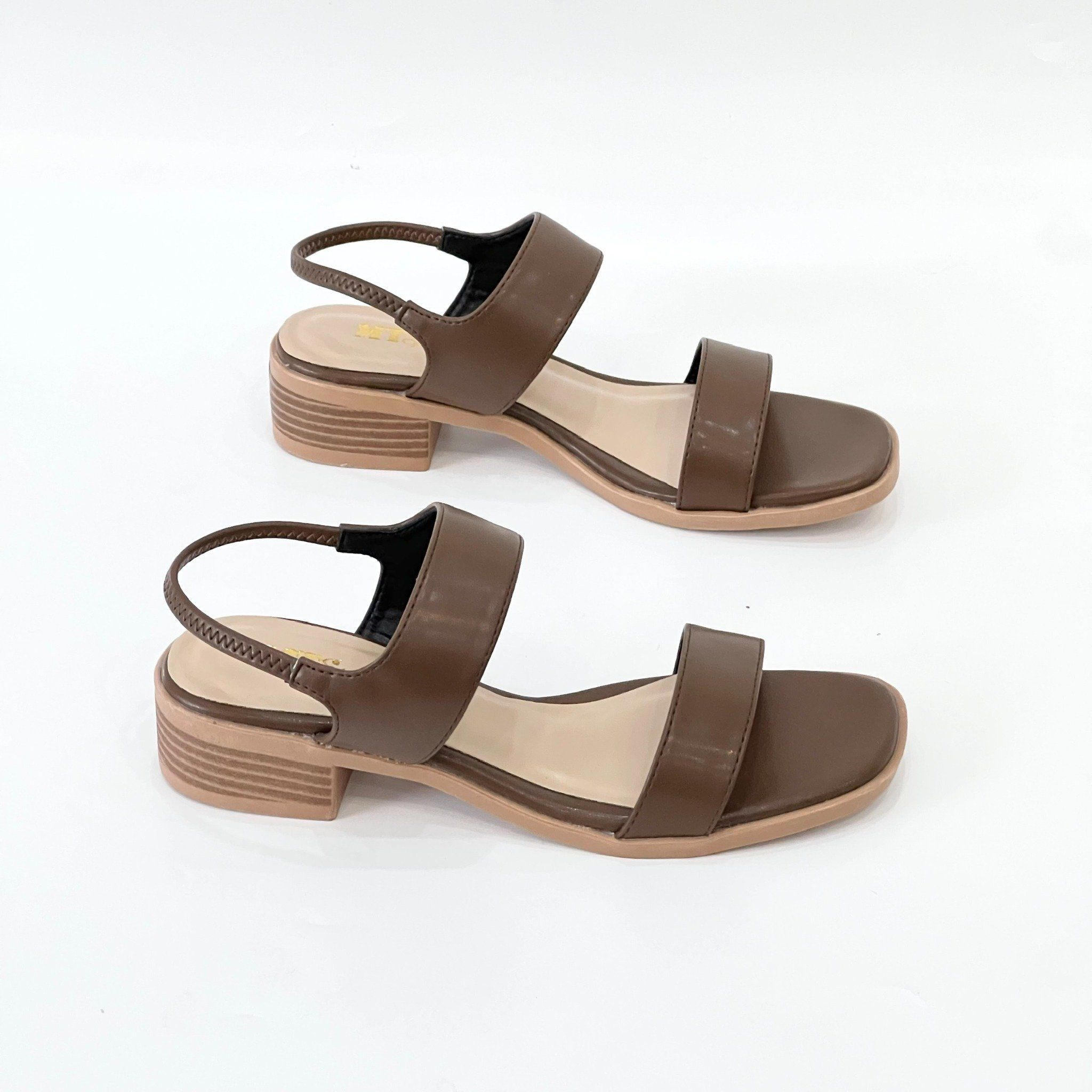  Sandal mũi vuông quai ngang 3cm 3288 
