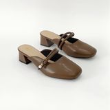  Dép sục nữ mũi vuông phối quai dây mảnh MT3281 