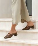  Dép sục nữ mũi vuông phối quai dây mảnh MT3281 