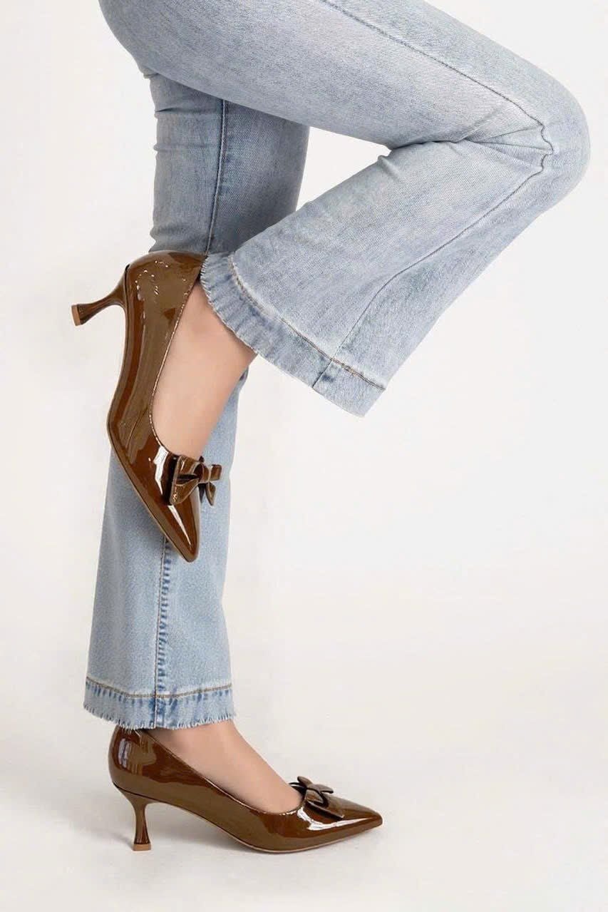  Giày VIP nơ nhí cao 5cm 352 