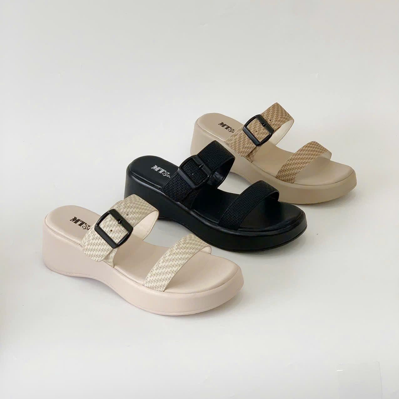  Dép bánh mì 2 quai MT154 