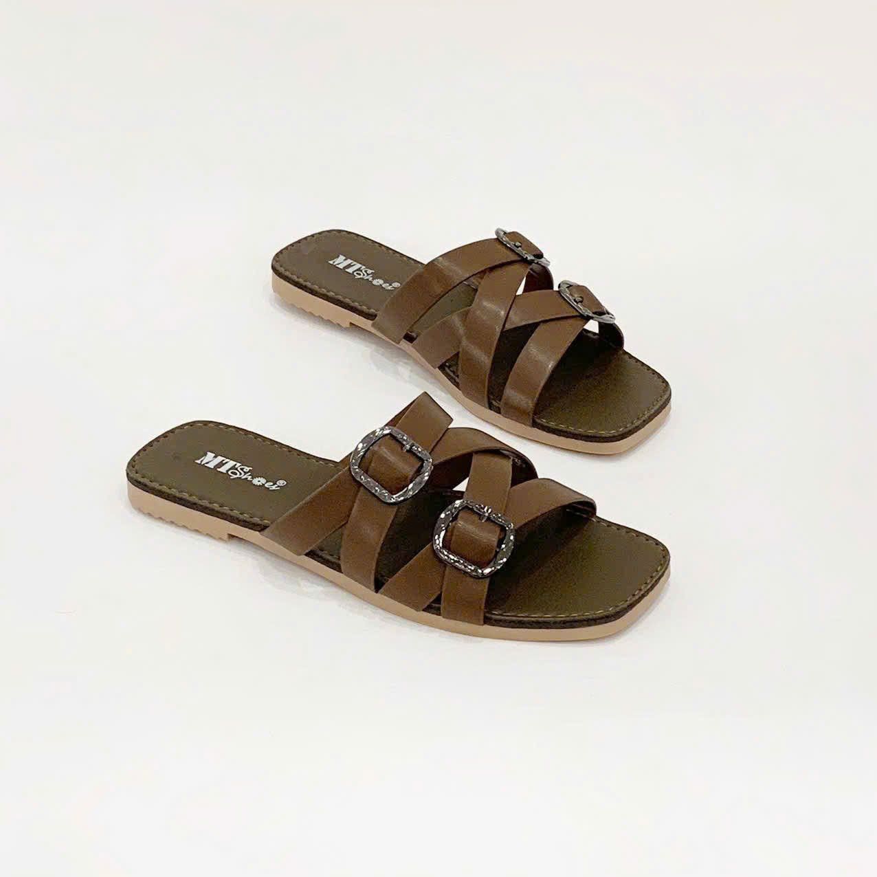  Dép bệt nữ quai chéo MT739 