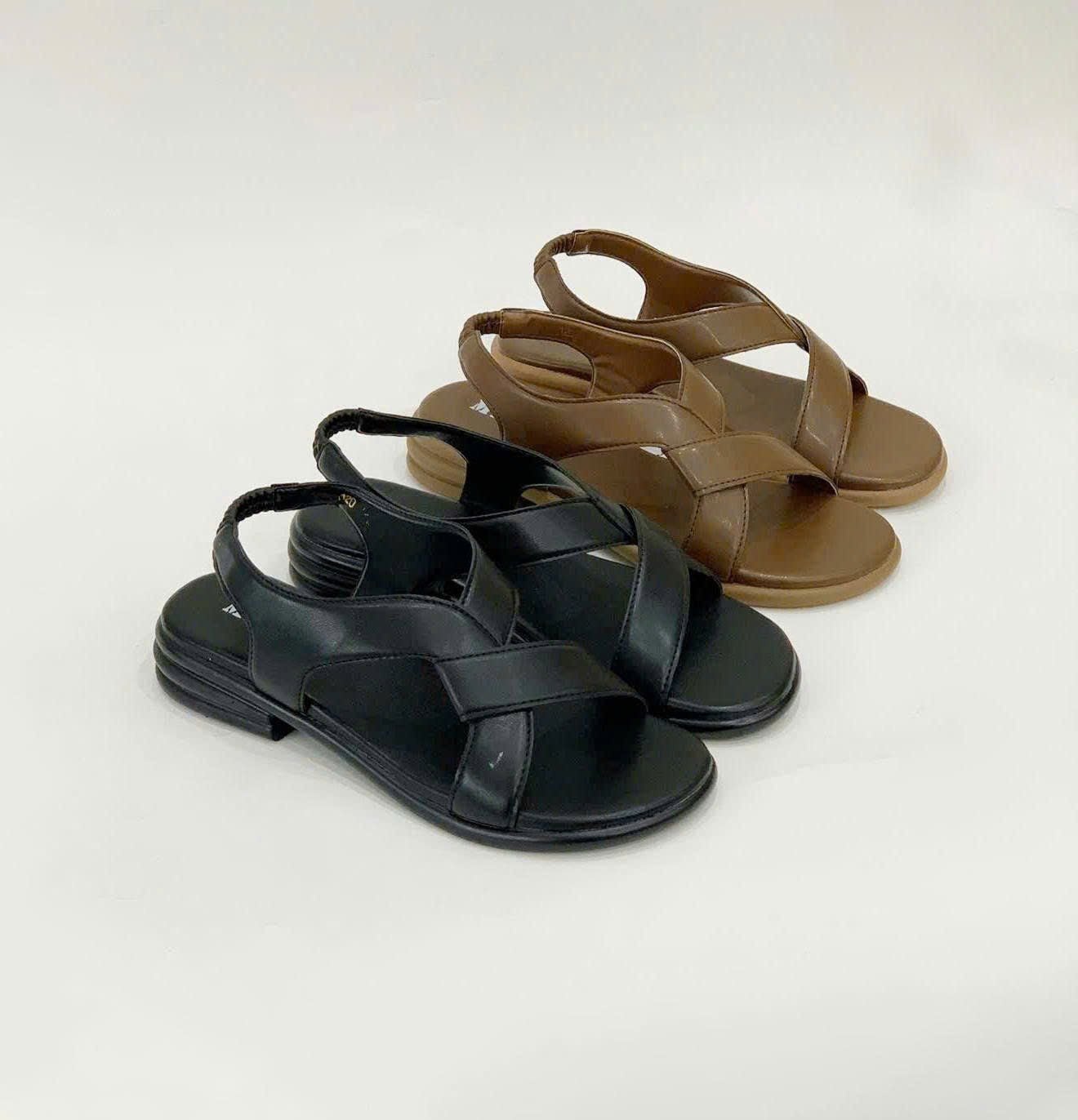  Giày sandal nữ quai chéo, đế 3cm MT120 
