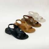  Giày sandal nữ quai chéo, đế 3cm MT120 