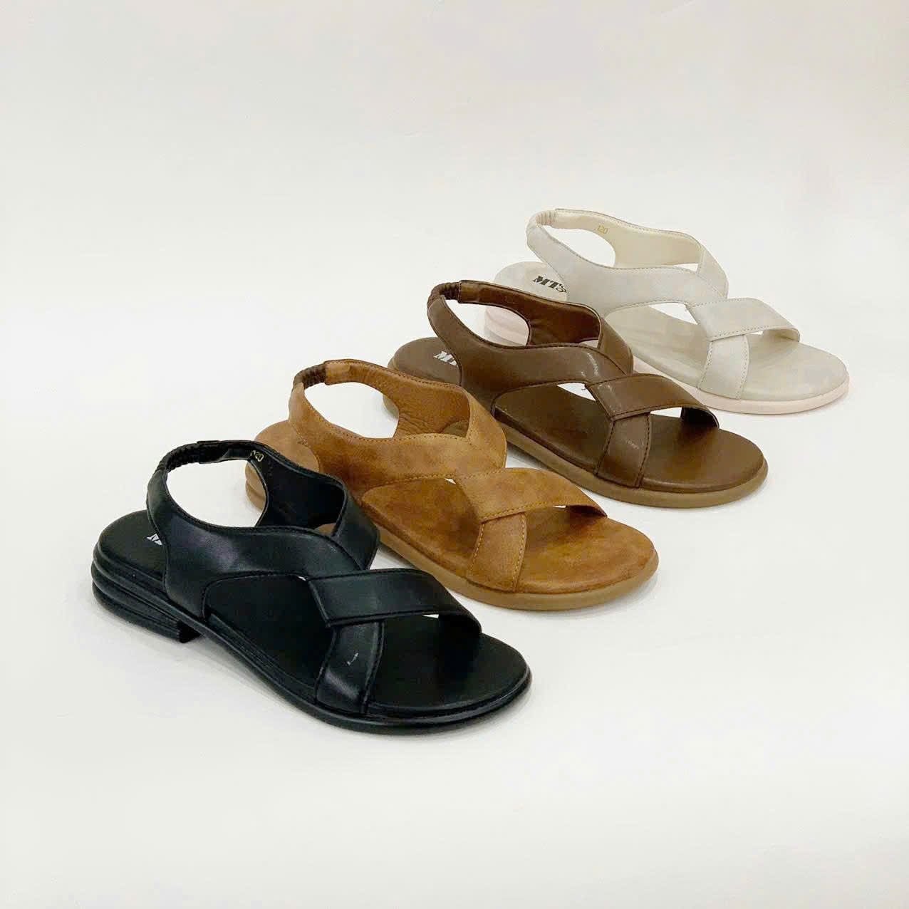  Giày sandal nữ quai chéo, đế 3cm MT120 