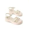  Sandal bánh mì nữ quai chéo đế 5cm 111 