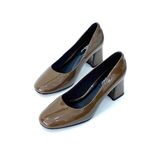  Giày cao gót nữ mũi tròn gót trụ 6cm MT3386 