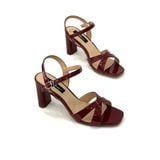  Giày sandal cao gót quai chéo - gót 7cm MT3398 