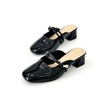  Dép sục nữ mũi vuông phối quai dây mảnh MT3281 