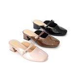  Dép sục nữ mũi vuông phối quai dây mảnh MT3281 