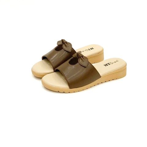  Dép bánh mì quai ngang nơ nhí  MT012 