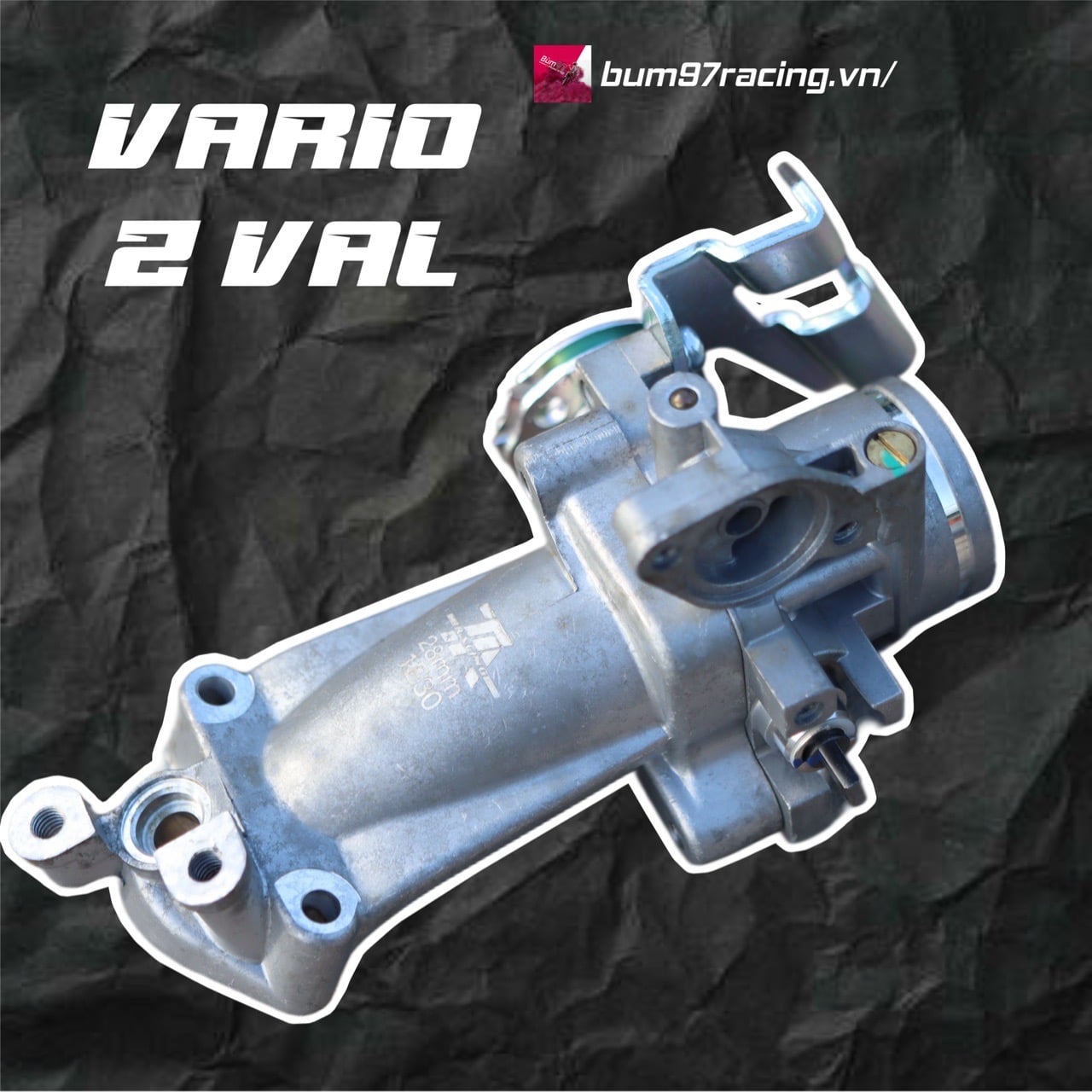 Họng Xăng Vario 125/150 2 VAL TA Racing