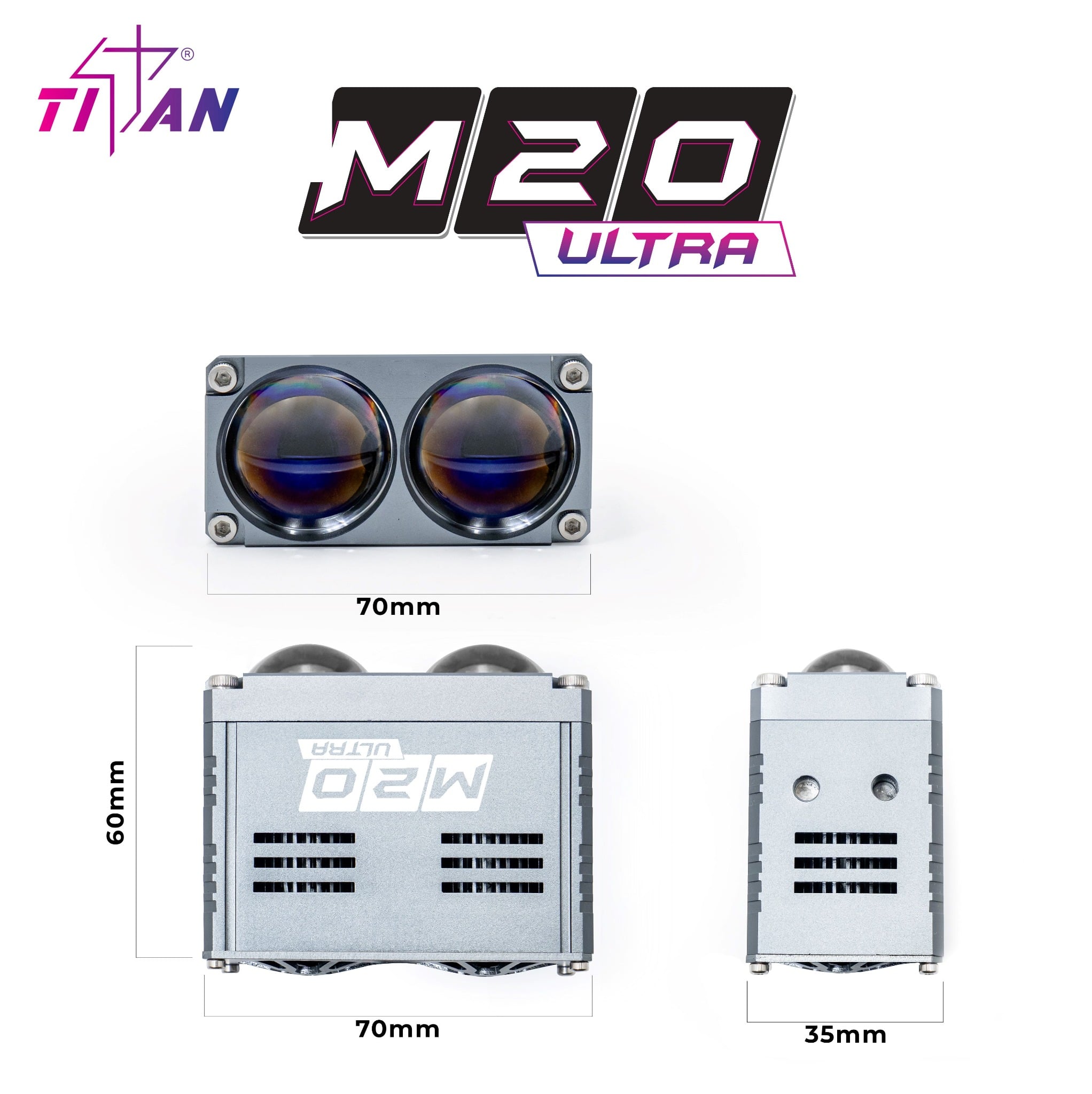 ĐÈN TRỢ SÁNG TITAN M20 ULTRA