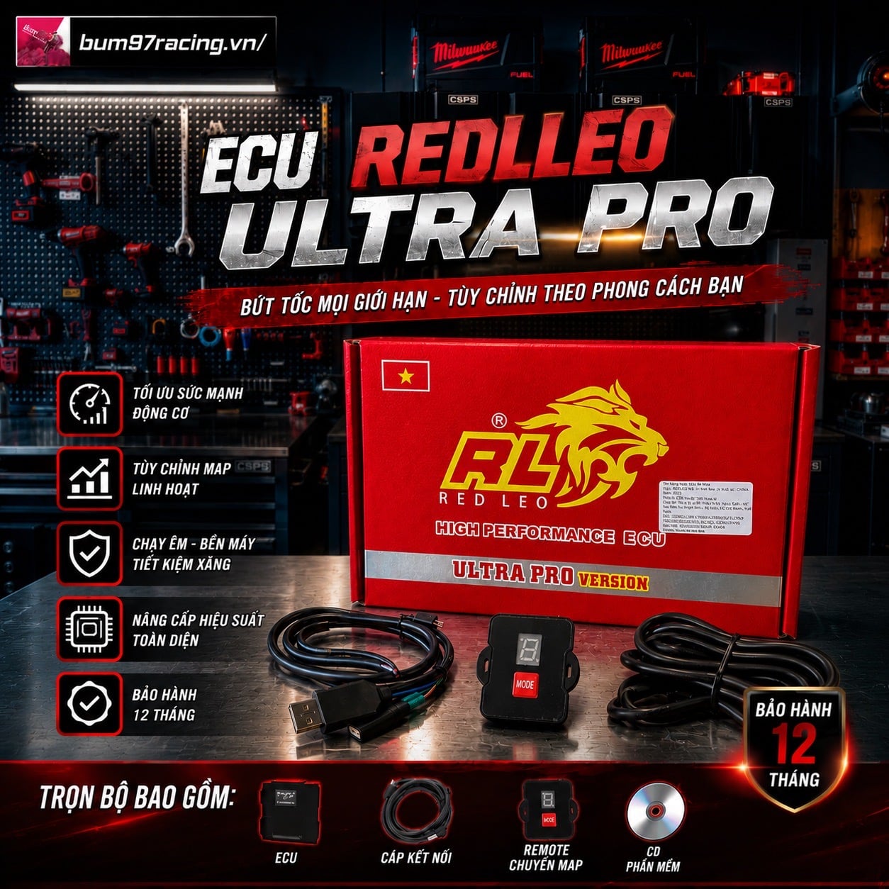 Ecu Redleo Racing ULTRA PRO