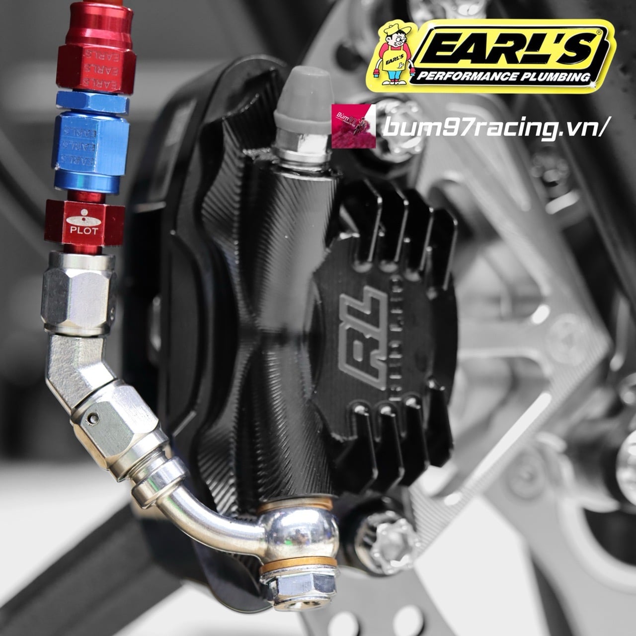 Dây Dầu Hel Bấm Đầu EARL'S Mẫu Lắp Lỗ Ốc Dưới