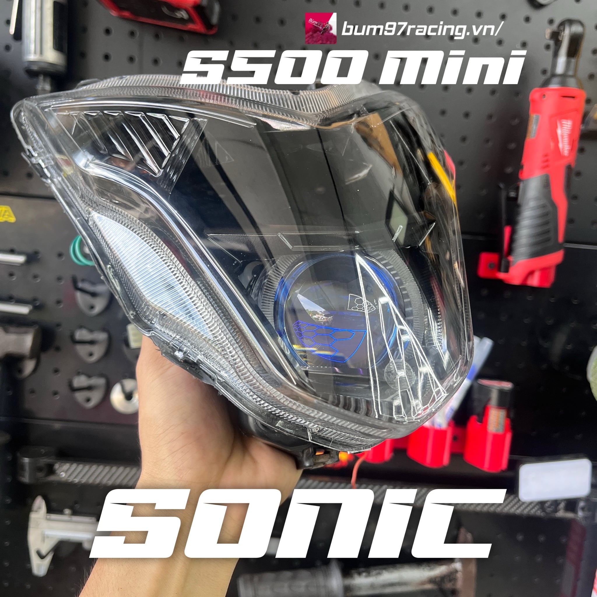 BI LED KENZO S500 LÊN SONIC