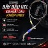 Dây Dầu HEL BẤM ĐẦU INOX 45° Ngắt Dầu