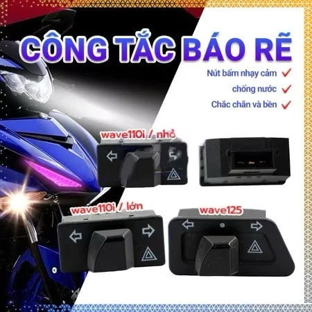 Nút Công Tắc Xi Nhan Tích Hợp Hazzad Ưu Tiên