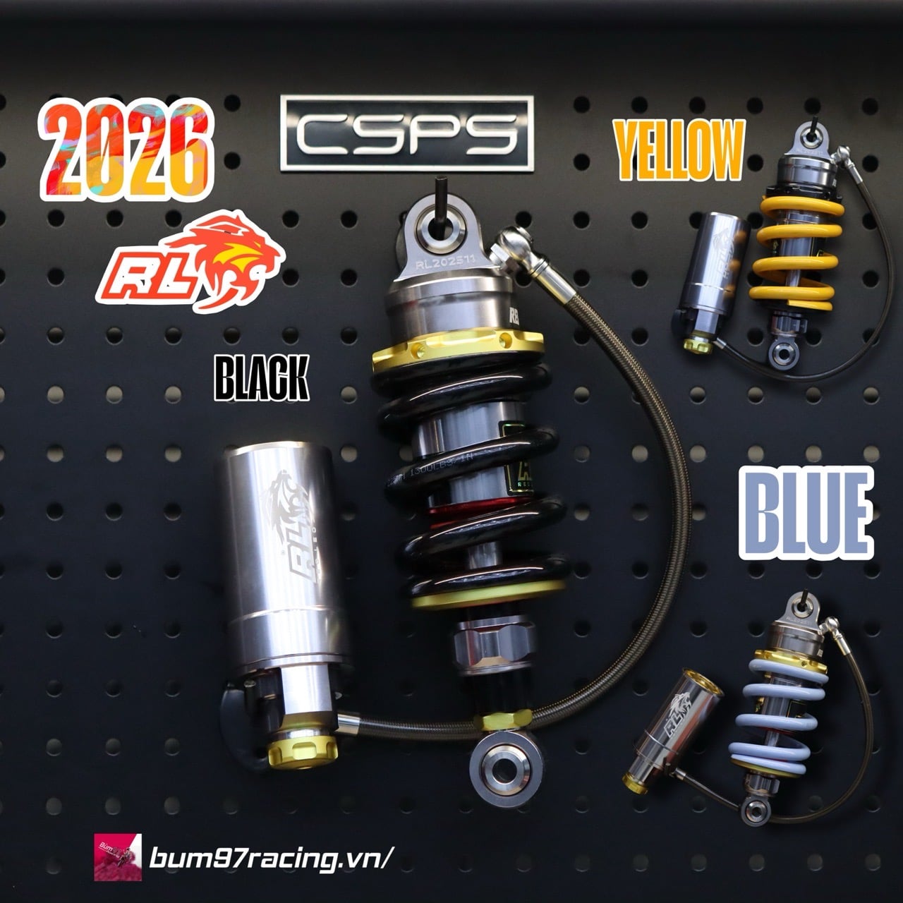 Phuộc REDLEO Bình Dầu Rời - Mẫu 2026