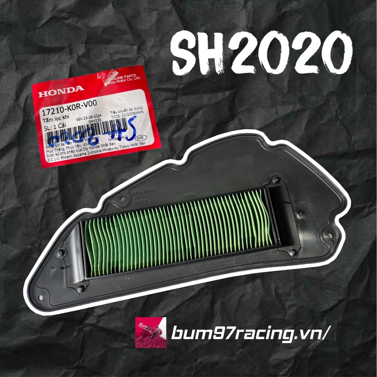 Lọc GIÓ SH 2020 17210-K0R-V00