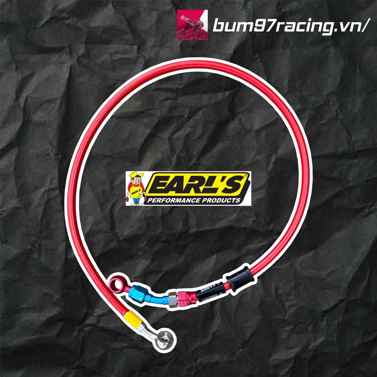 Dây Dầu Hel Bấm Đầu Earl's V11 45 Độ