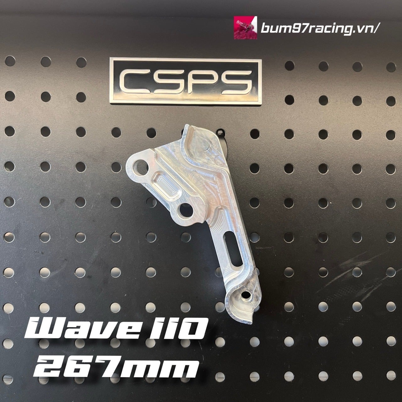 Bát CNC Heo Brembo 4 Pis Lắp Wave110 - Fu125i Đĩa 267mm