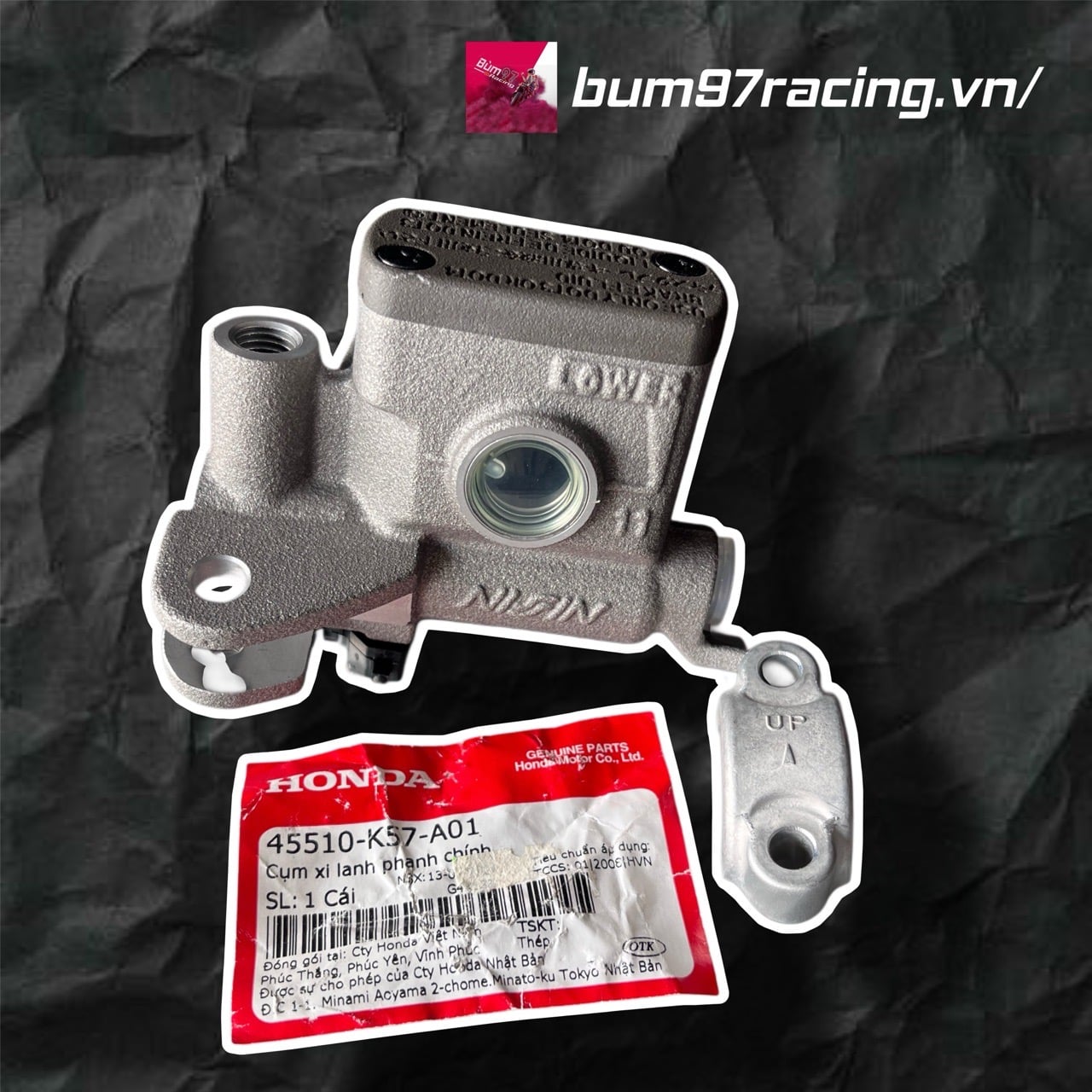 Cụm Xi Lanh Phanh Chính Wave 110