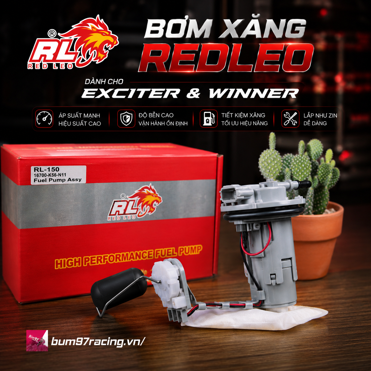 BƠM XĂNG REDLEO